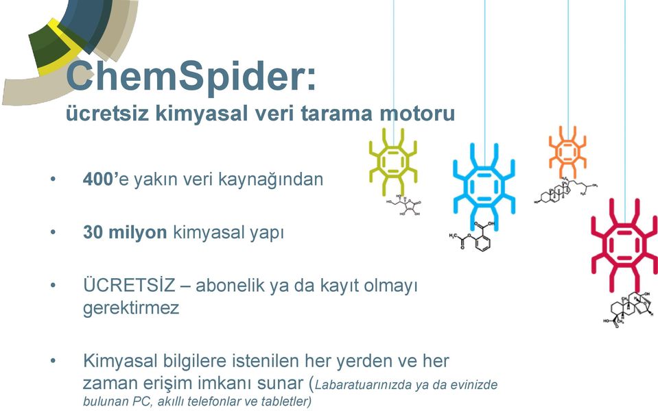 gerektirmez Kimyasal bilgilere istenilen her yerden ve her zaman erişim