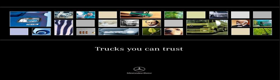 Trucks you can trust.