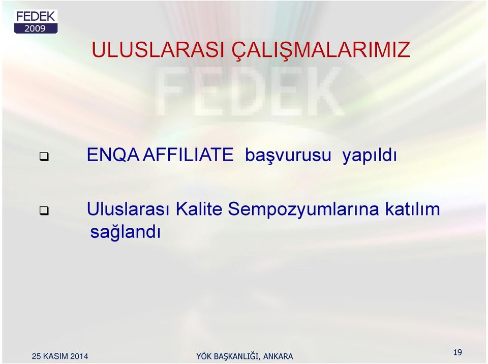 Uluslarası Kalite