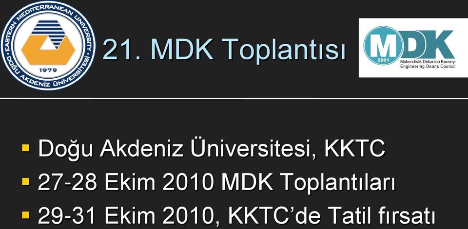 27-28 Ekim 2010 MDK