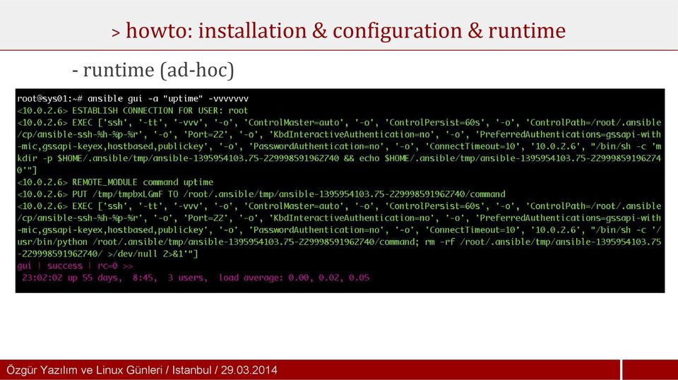 runtime (ad-hoc) Özgür Yazılım