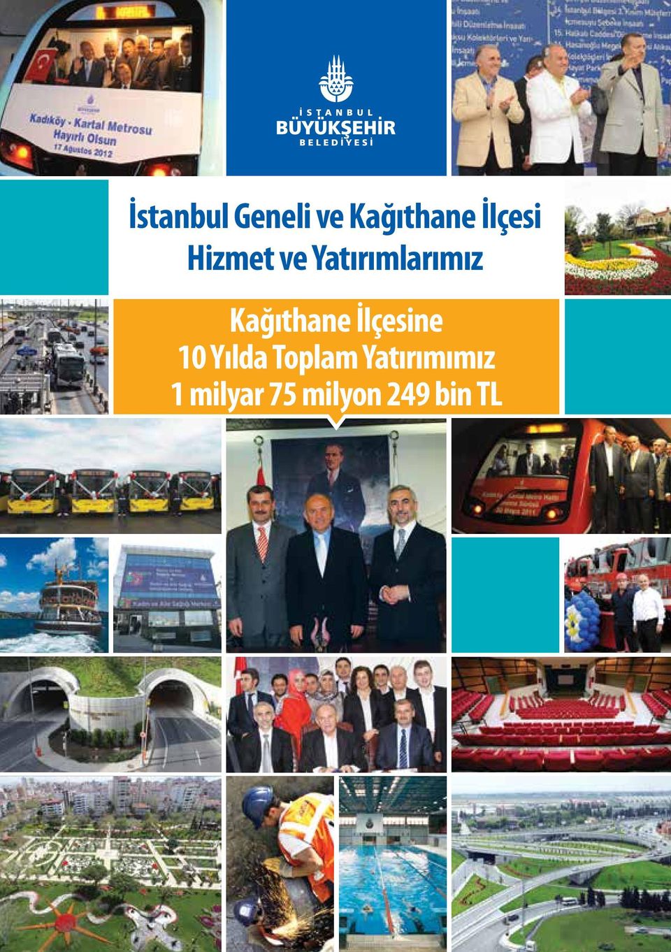 Kağıthane İlçesine 10 Yılda Toplam