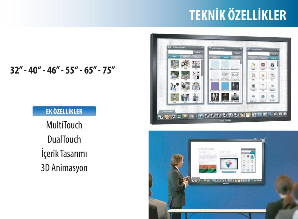 ÖZELLİKLER MultiTouch