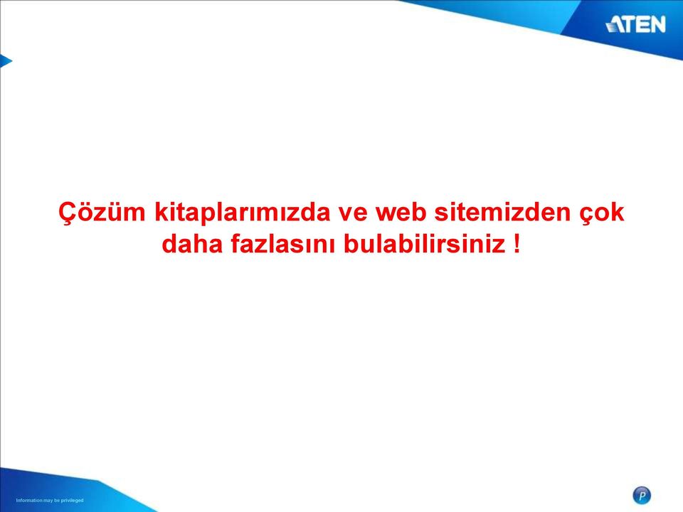 web sitemizden çok