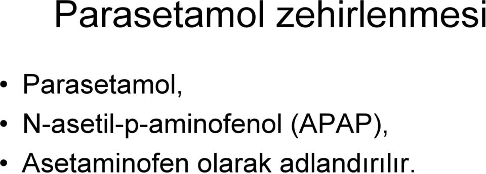 N-asetil-p-aminofenol