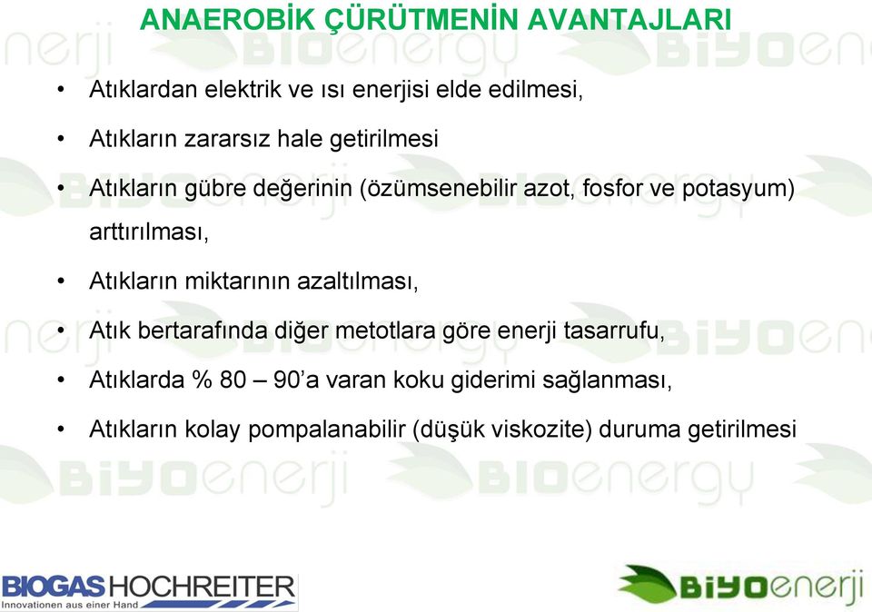 Atıkların miktarının azaltılması, Atık bertarafında diğer metotlara göre enerji tasarrufu, Atıklarda %