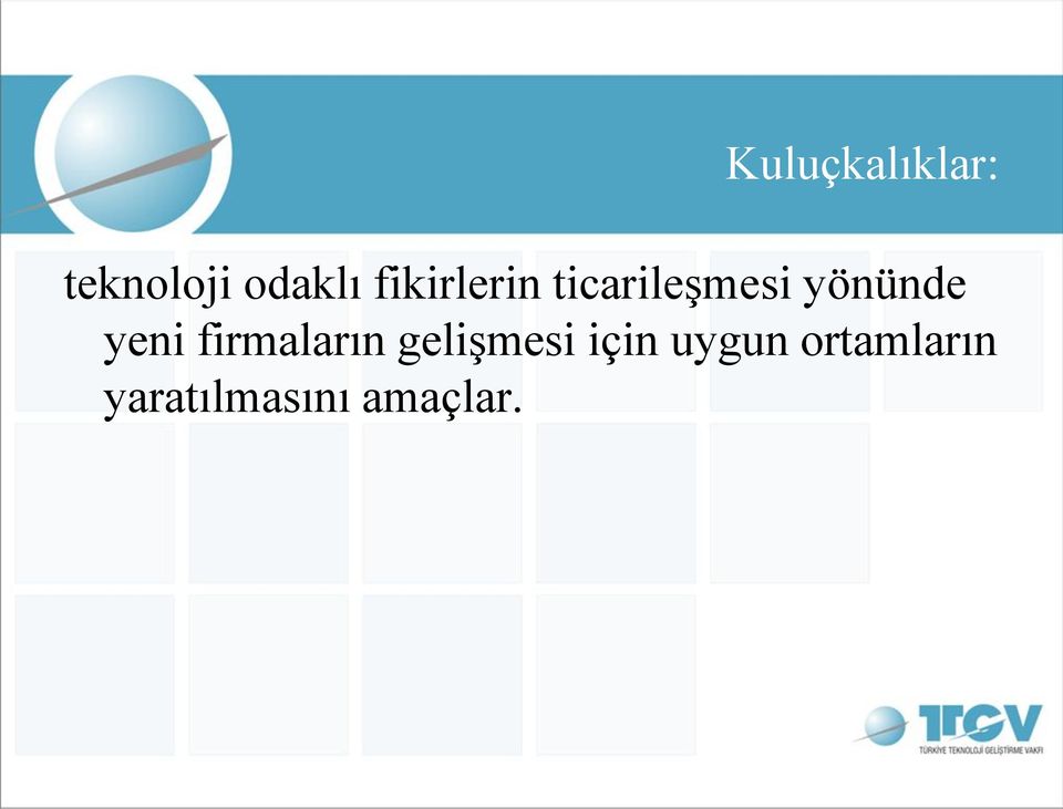 yeni firmaların gelişmesi için