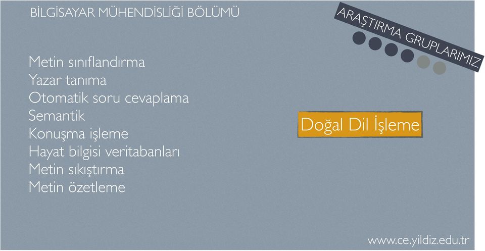 Semantik Konuşma işleme Doğal Dil İşleme