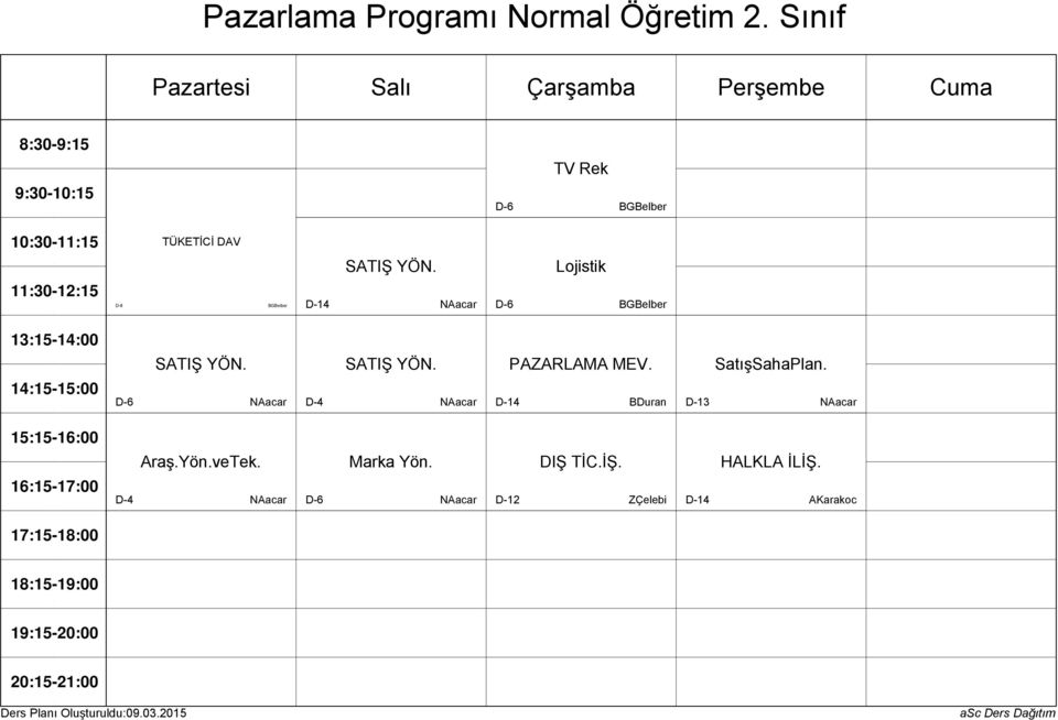 NAacar D-6 Lojistik BGBelber D-6 SATIŞ YÖN. NAacar SATIŞ YÖN.