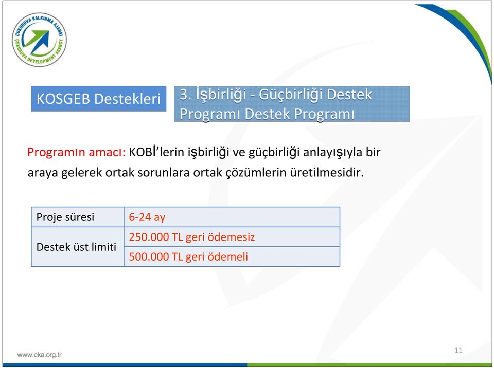 amacı:kobi lerinişbirliği ve güçbirliğianlayışıyla bir araya gelerek