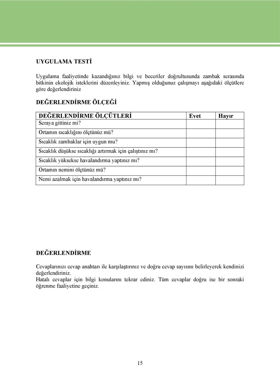 Sıcaklık zambaklar için uygun mu? Sıcaklık düşükse sıcaklığı artırmak için çalıştınız mı? Sıcaklık yüksekse havalandırma yaptınız mı? Ortamın nemini ölçtünüz mü?