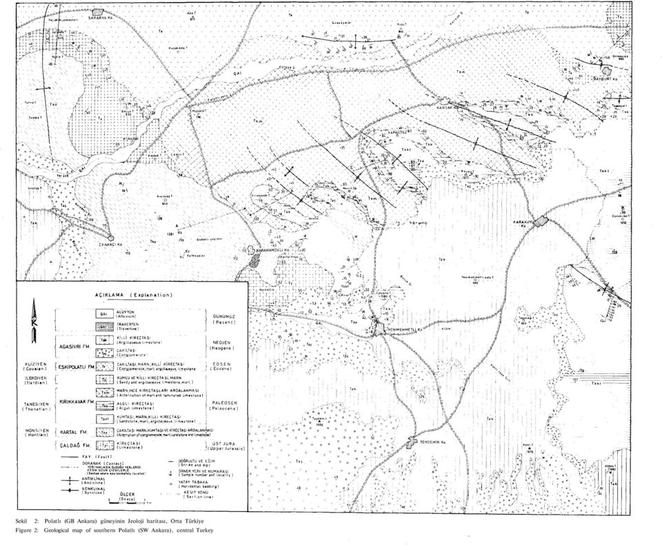 Türkiye Figure 2: Geological map of