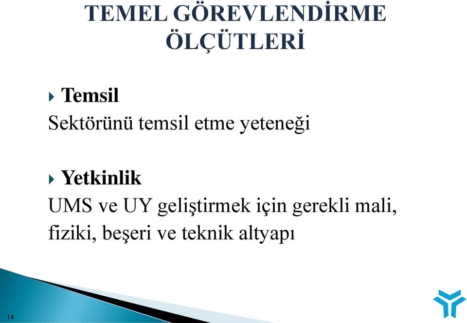 geliştirmek için gerekli mali,