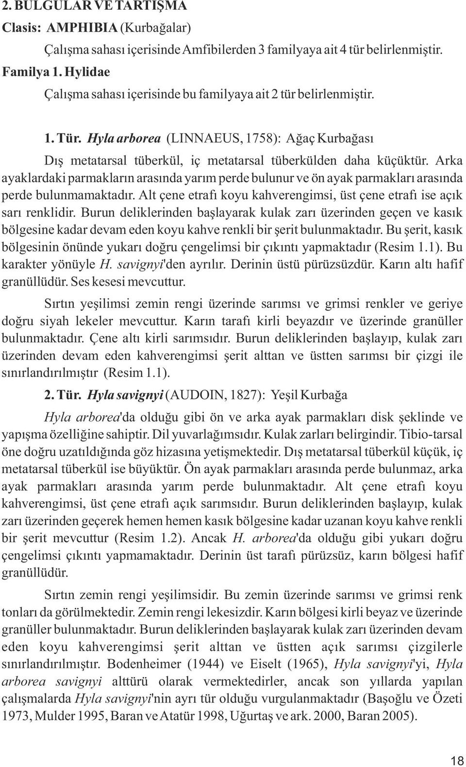 Arka ayaklardaki parmakların arasında yarım perde bulunur ve ön ayak parmakları arasında perde bulunmamaktadır. Alt çene etrafı koyu kahverengimsi, üst çene etrafı ise açık sarı renklidir.