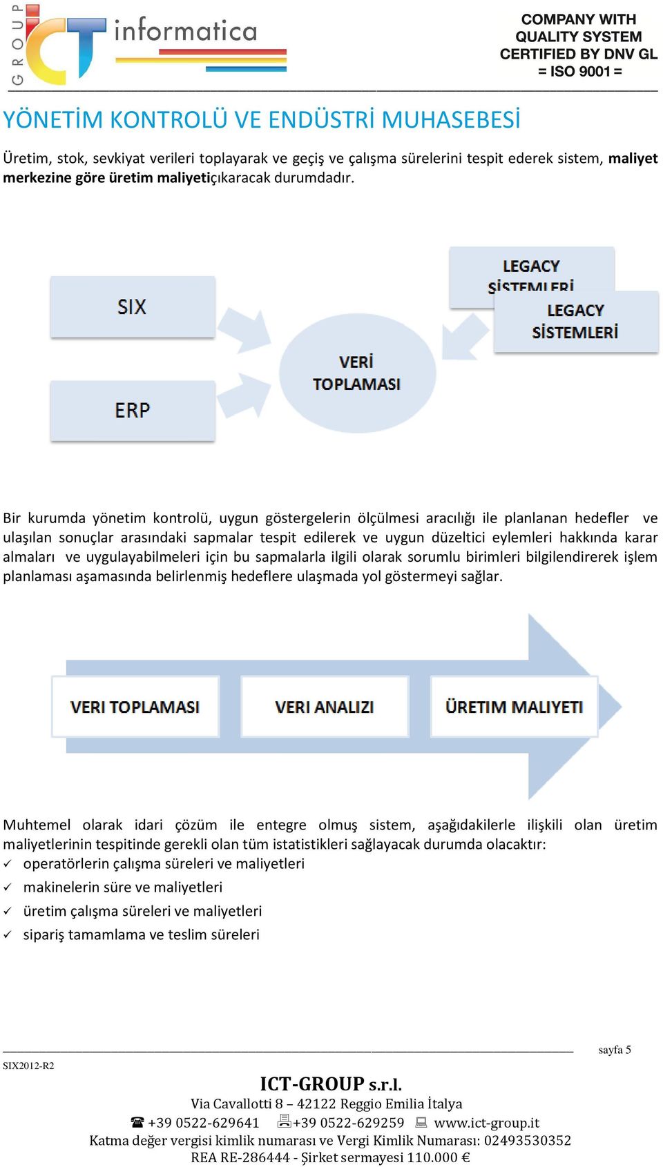 almaları ve uygulayabilmeleri için bu sapmalarla ilgili olarak sorumlu birimleri bilgilendirerek işlem planlaması aşamasında belirlenmiş hedeflere ulaşmada yol göstermeyi sağlar.