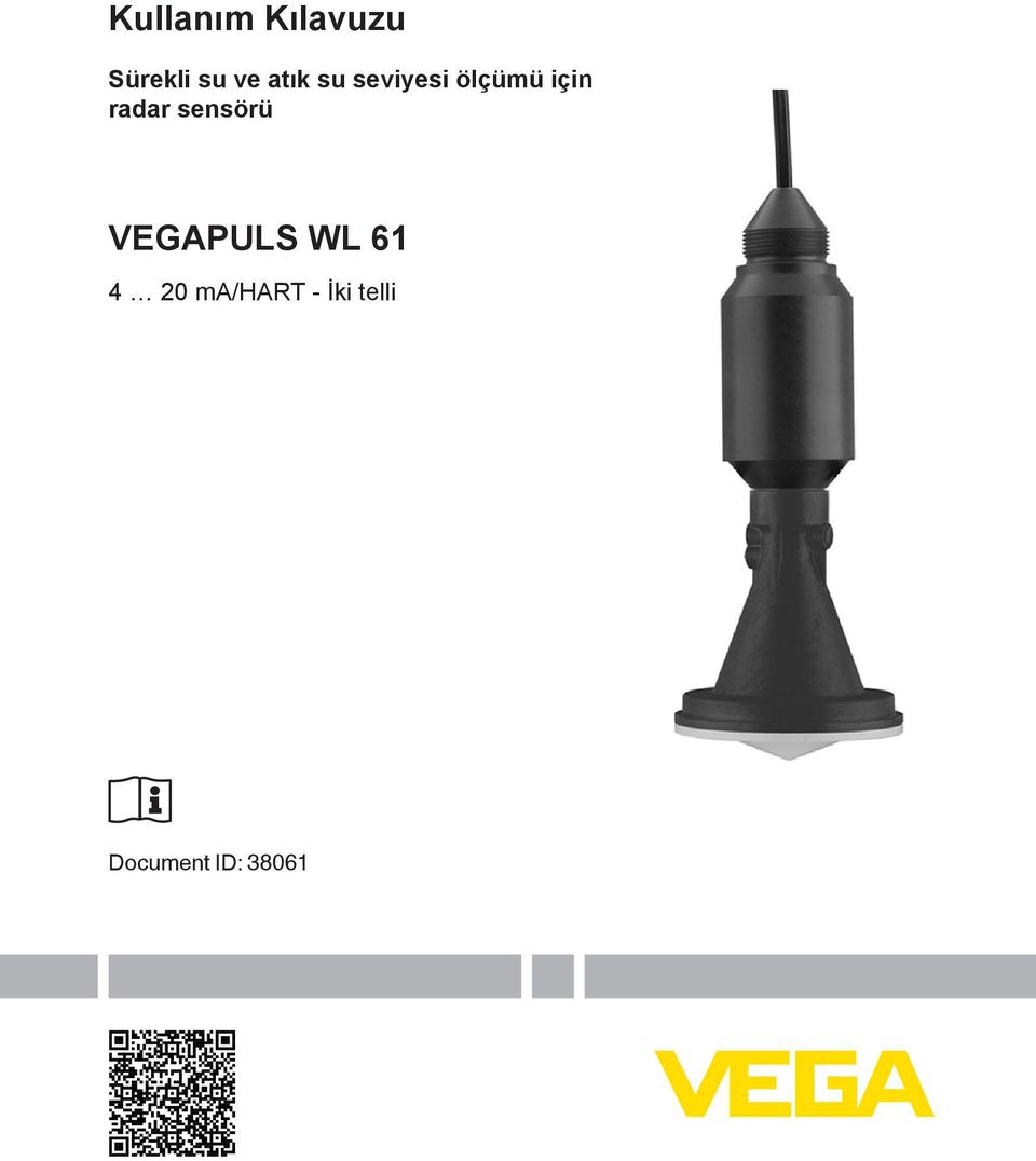 radar sensörü VEGAPULS WL 61 4 20