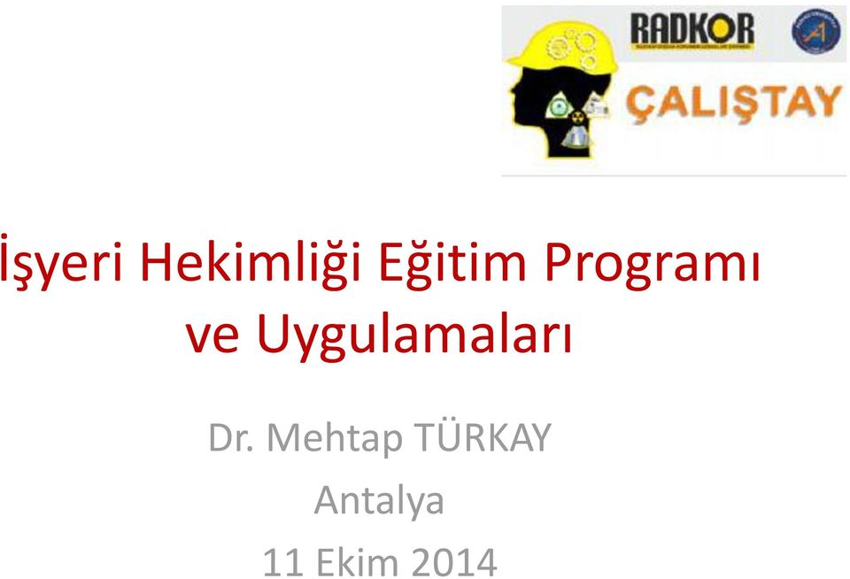 Uygulamaları Dr.