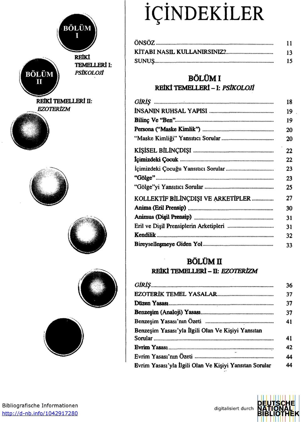 19 Persona ("Maske Kimlik") 20 "Maske Kimliği" Yansıtıcı Sorular 20 KİŞİSEL BİLİNÇDIŞI 22 İçimizdeki Çocuk 22 İçimizdeki Çocuğu Yansıtıcı Sorular 23 "Gölge" 23 "Gölge"yi Yansıtıcı Sorular 25