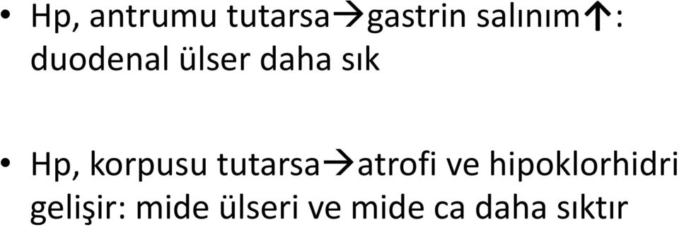 tutarsa atrofi ve hipoklorhidri