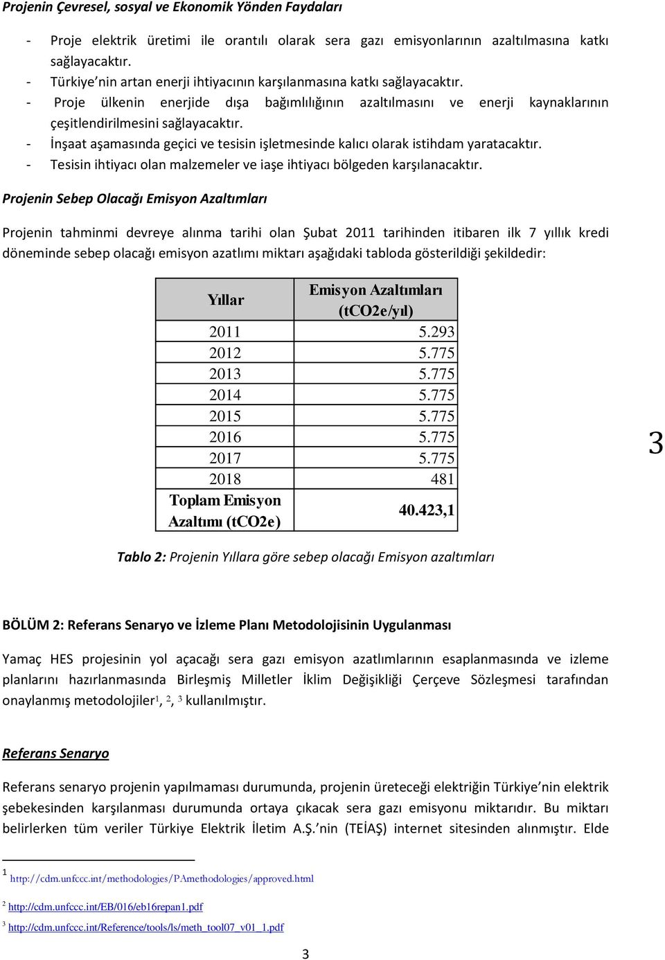 - İnşaat aşamasında geçici ve tesisin işletmesinde kalıcı olarak istihdam yaratacaktır. - Tesisin ihtiyacı olan malzemeler ve iaşe ihtiyacı bölgeden karşılanacaktır.