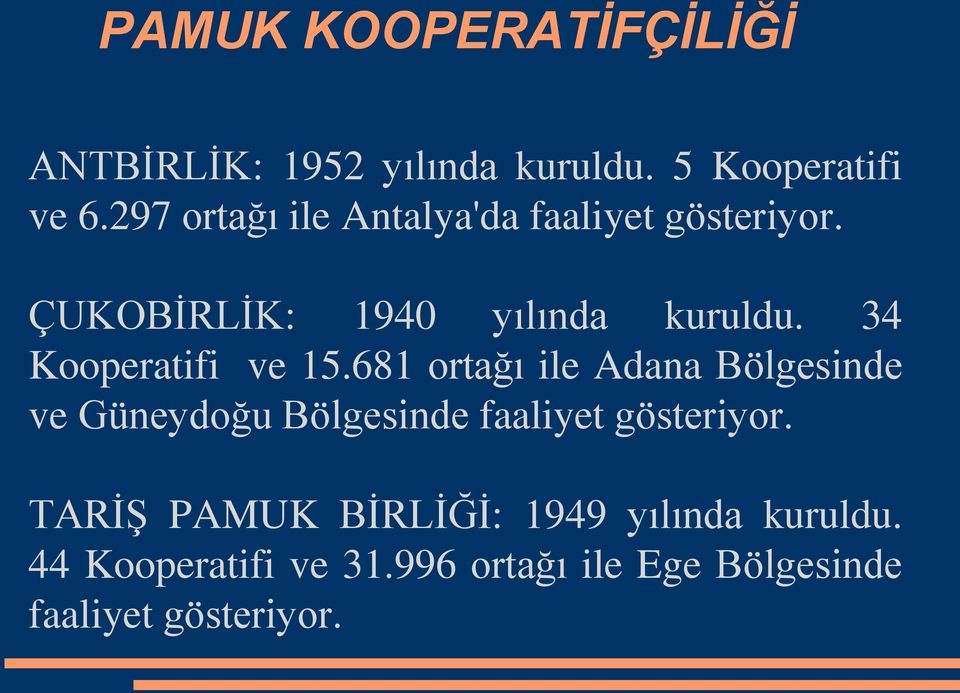 34 Kooperatifi ve 15.