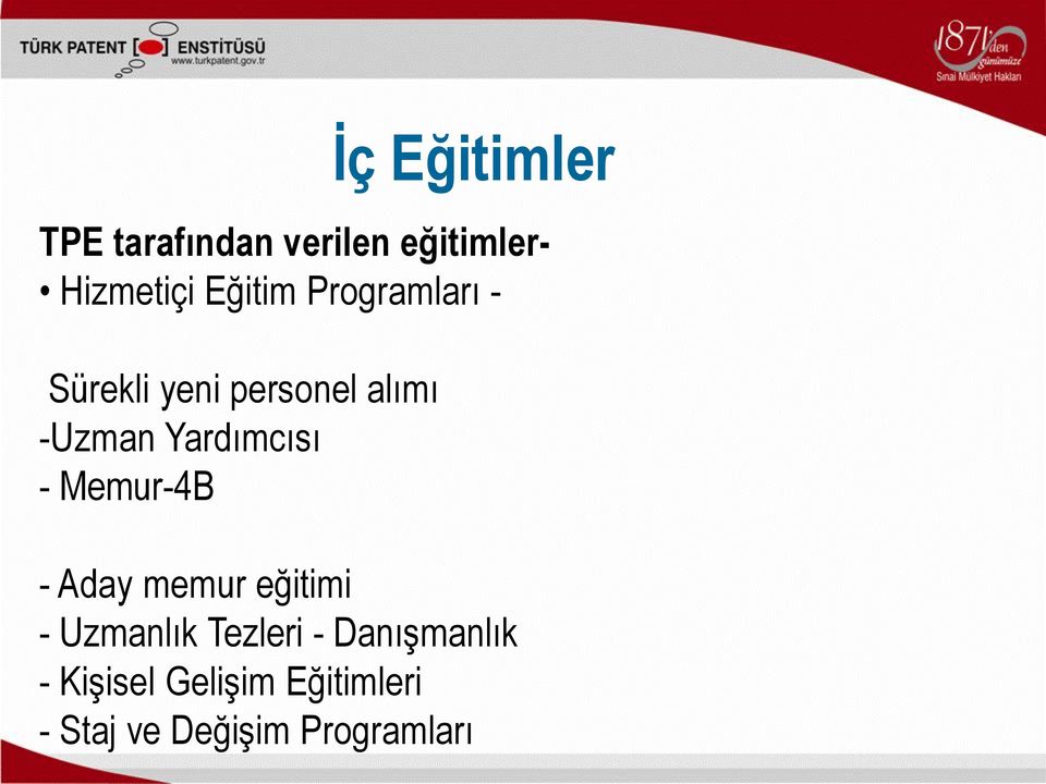 Yardımcısı - Memur-4B - Aday memur eğitimi - Uzmanlık Tezleri