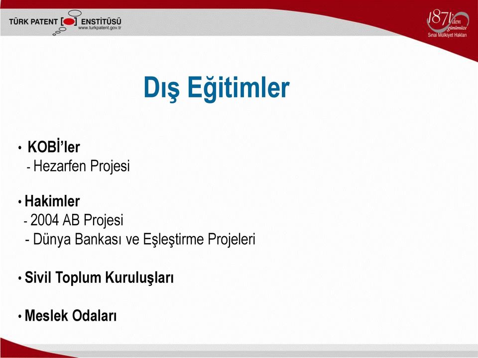 Dünya Bankası ve Eşleştirme