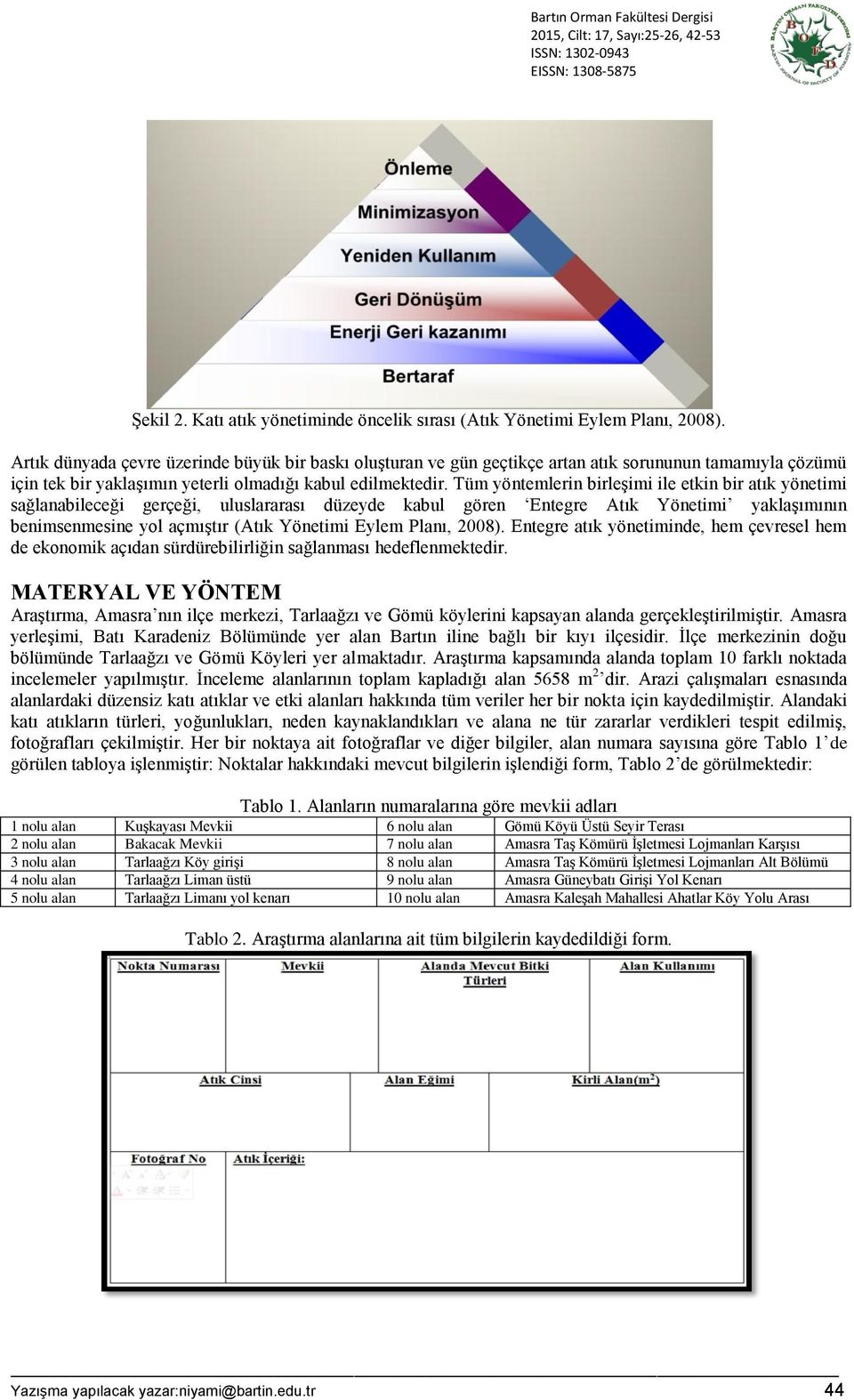 Tüm yöntemlerin birleşimi ile etkin bir atık yönetimi sağlanabileceği gerçeği, uluslararası düzeyde kabul gören Entegre Atık Yönetimi yaklaşımının benimsenmesine yol açmıştır (Atık Yönetimi Eylem