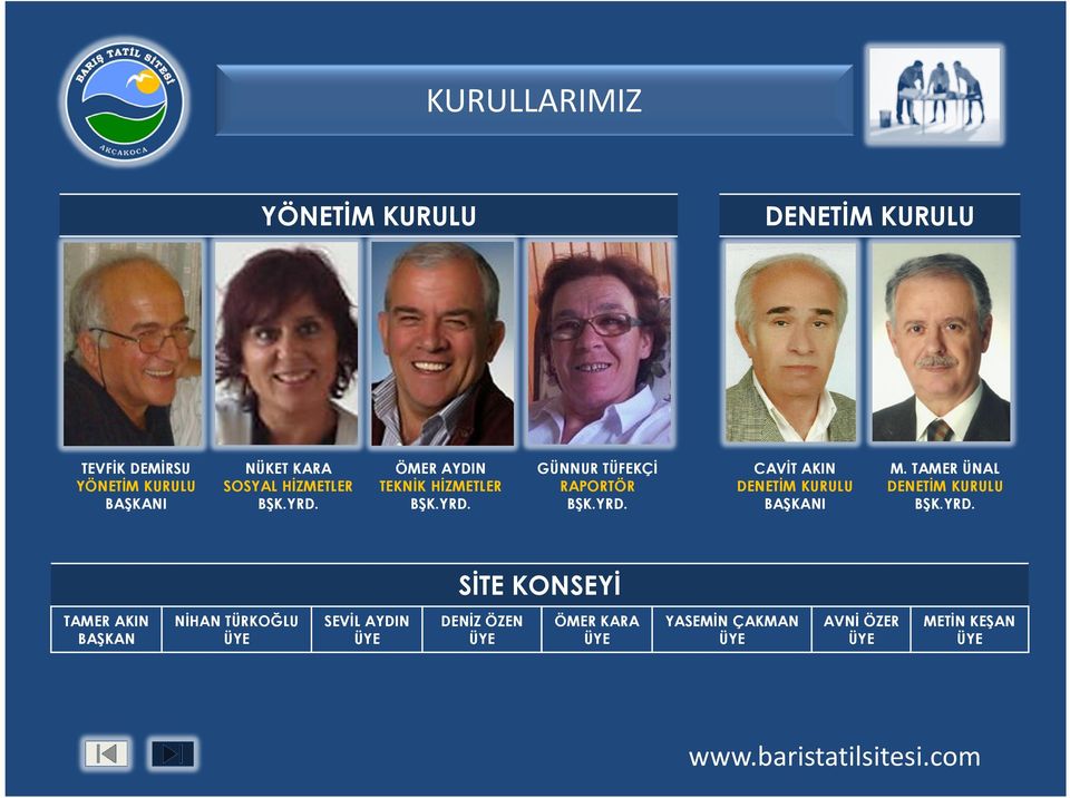 TAMER ÜNAL DENETİM KURULU BŞK.YRD.