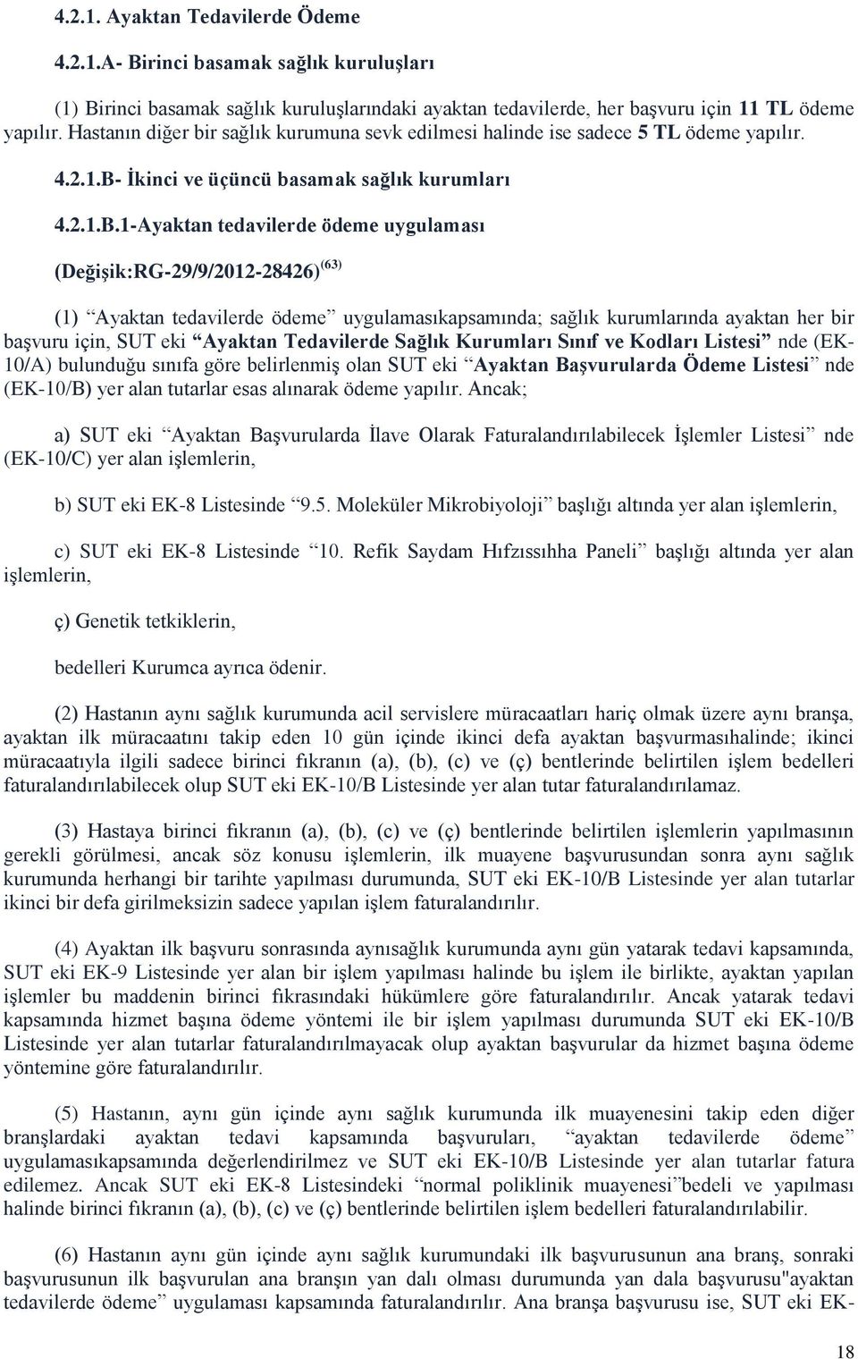 İkinci ve üçüncü basamak sağlık kurumları 4.2.1.B.