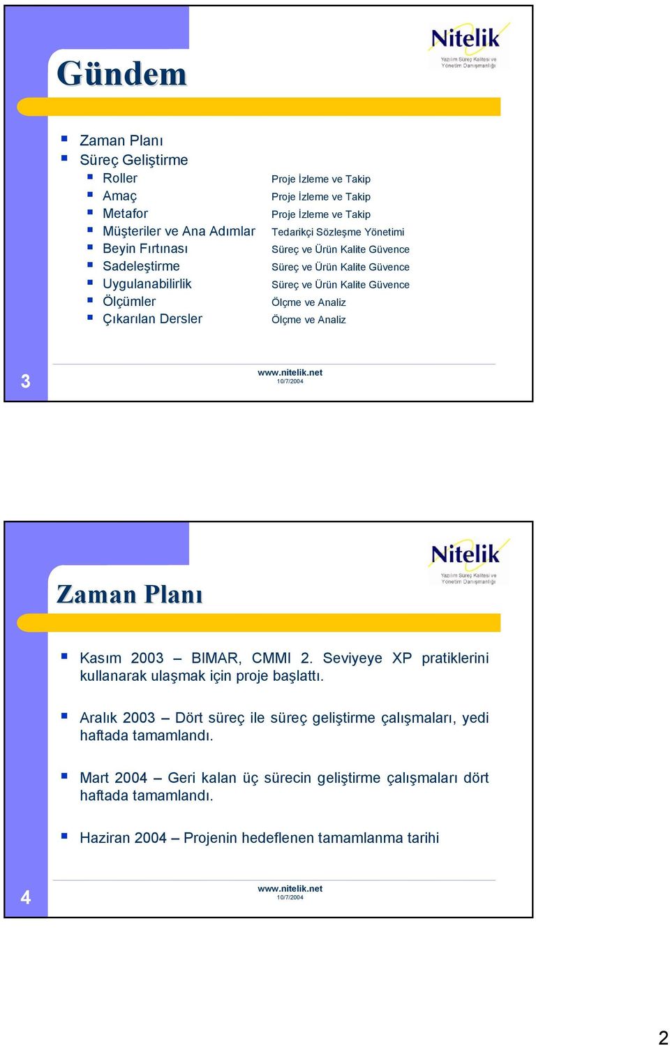 BIMAR, CMMI 2. Seviyeye XP pratiklerini kullanarak ulaşmak için proje başlattı.