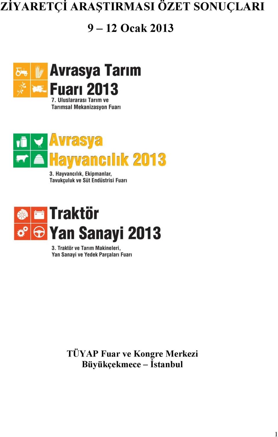 2013 TÜYAP Fuar ve Kongre