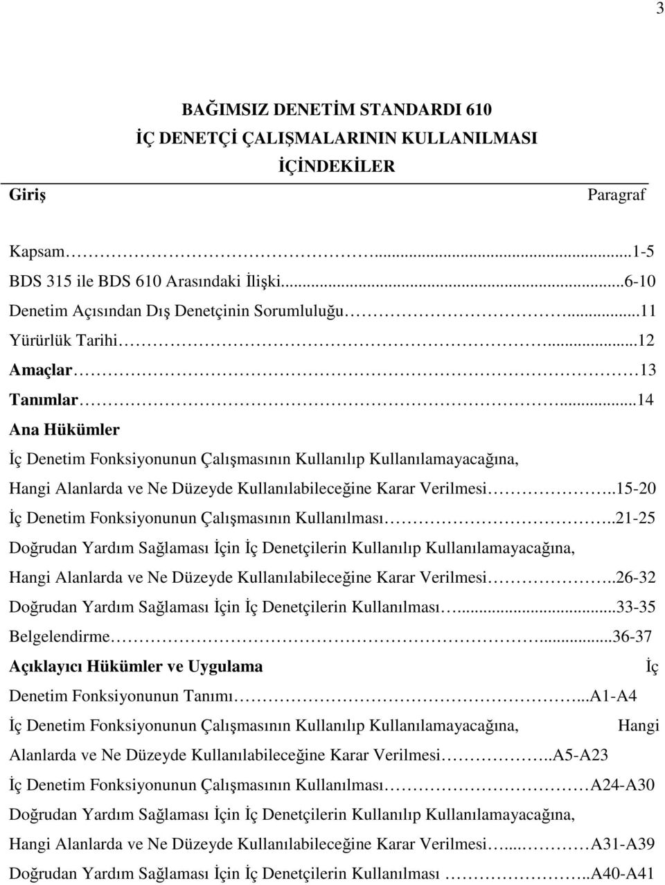 .15-20 Đç Denetim Fonksiyonunun Çalışmasının Kullanılması.