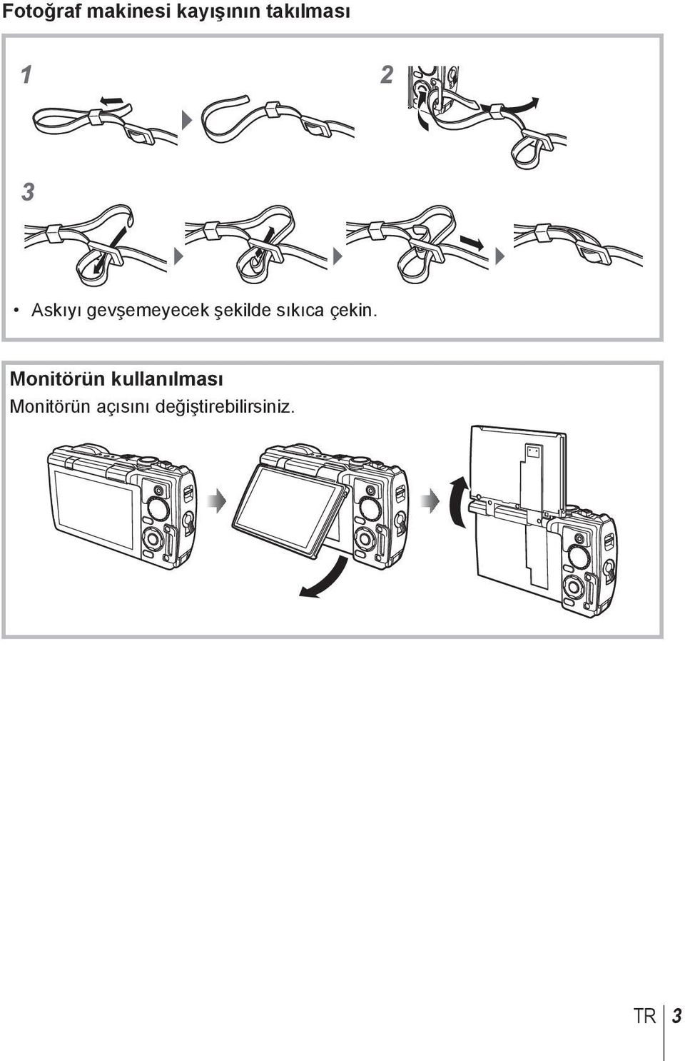 şekilde sıkıca çekin.