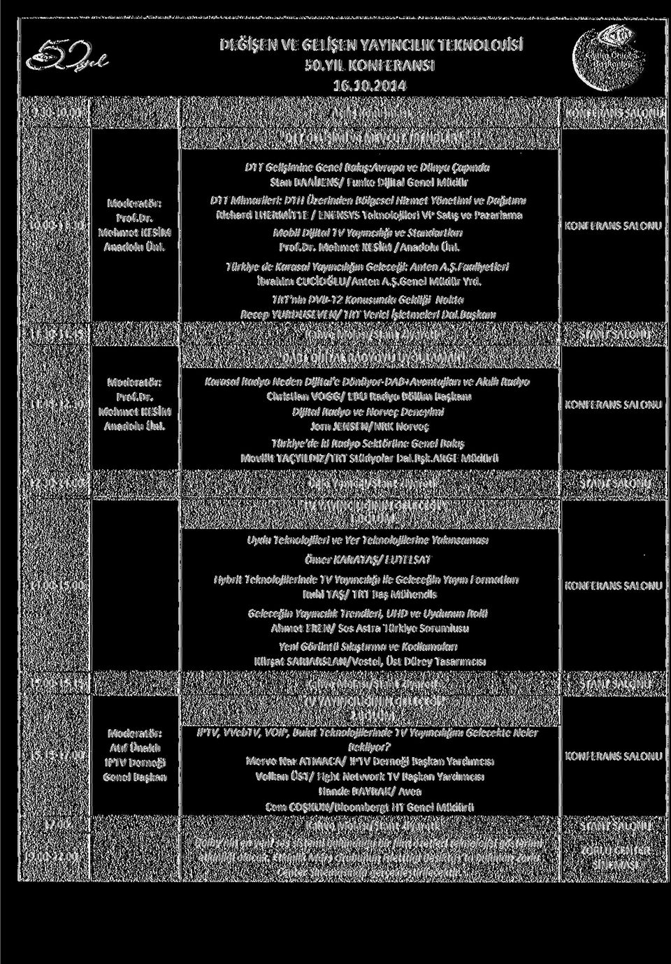 30 DTT Mimarileri: DTH Üzerinden Bölgesel Hizmet Yönetimi ve Dağıtımı Richard LHERMİTTE / ENENSYS Teknolojileri VP Satış ve Pazarlama Mobil Dijital TV Yayıncılığı ve Standartları / Türkiye de Karasal