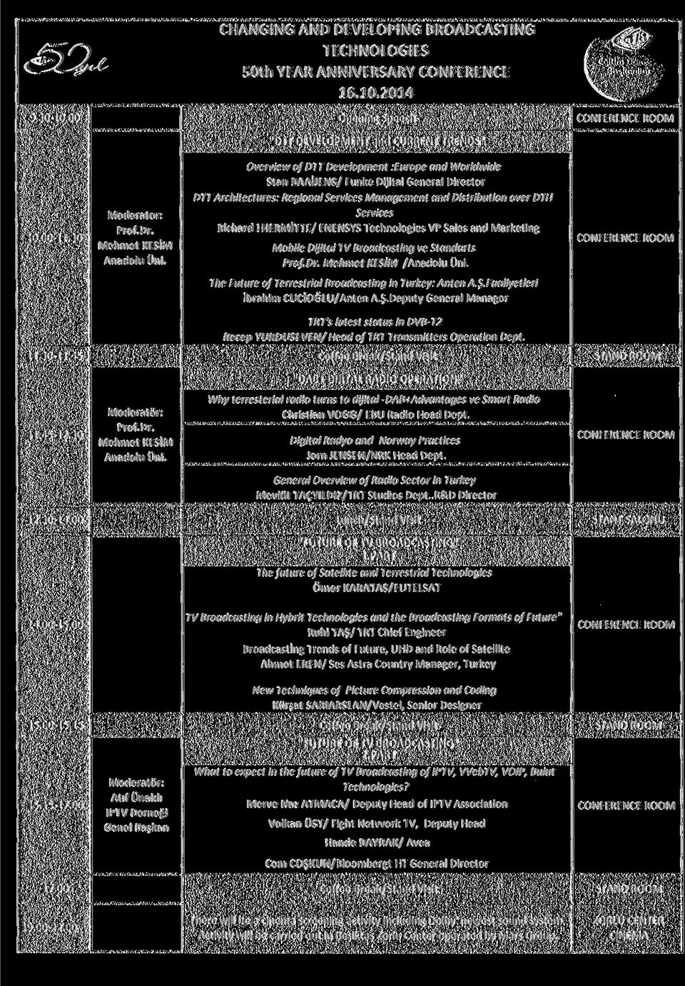 Distribution över DTH Services Richard LHERMİTTE/ ENENSYS Technologies VP Sales and Marketing Mobile Dijital TV Broadcasting ve Standarts / The Future of Terrestrial Broadcasting in Turkey: Anten A.Ş.