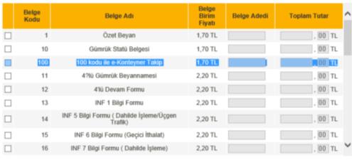 SİSTEME GİRİŞ: uygulama.gtb.gov.tr/konteynertakip adresinden gelecek olan giriş ekranına BİLGE kullanıcı kodu ve şifresi ile firma seçeneği giriş yapılabilecektir.