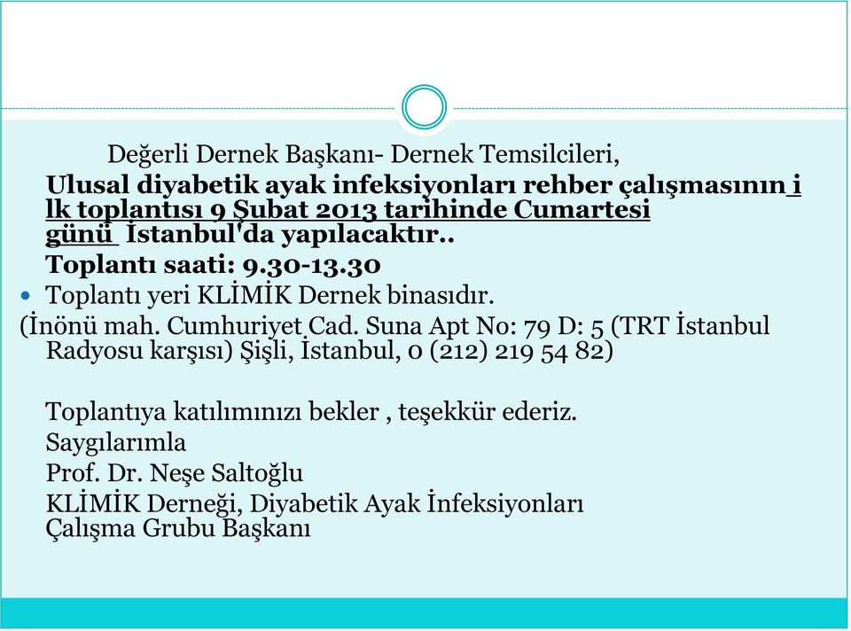 (İnönü mah. Cumhuriyet Cad.