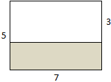 9) 4.(7+2.5+1)-9 3= işleminin çözümünü yapan Yusuf aşağıdaki sırayı takip etmiştir. Yusuf hangi adımda hata yapmıştır? 14) Aşağıda verilen dikdörtgenin alanı hangisinde doğru verilmiştir? I- 4.