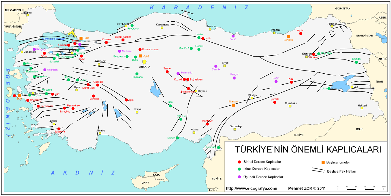 TÜRKİYE NİN ÖNEMLİ