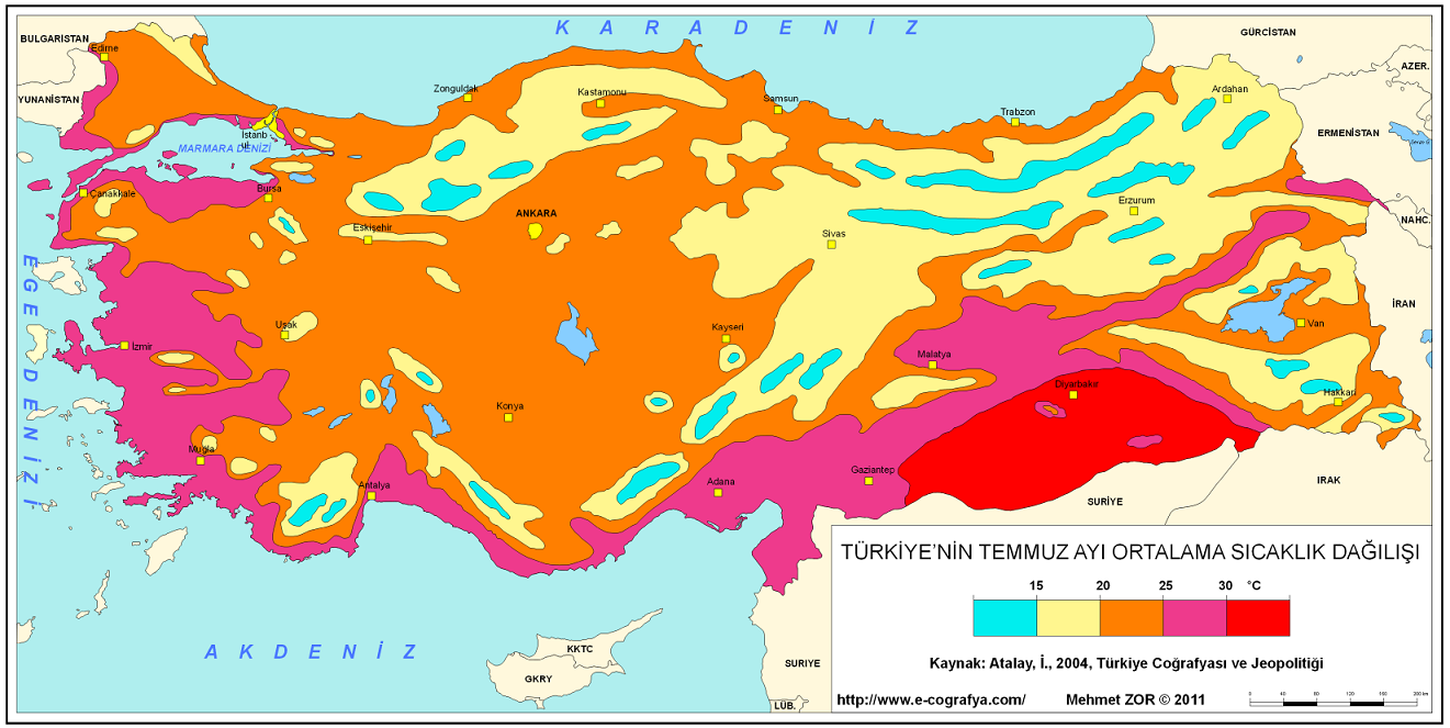 TÜRKİYE TEMMUZ AYI