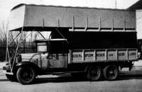 ARAÇLARDA DOĞALGAZ TARİHİ 1910 lar: Bir römork üzerinde taşınan düşük