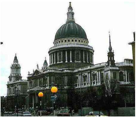 Londra daki Saint Paul katedrali Portland