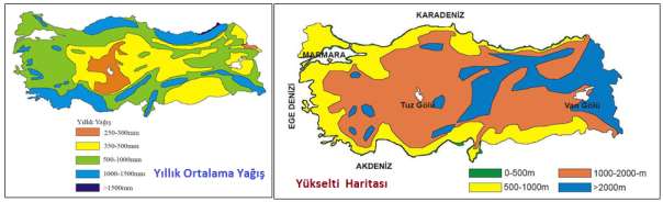 Ülkemiz arazisinin % 64 ünün eğimi % 12 nin üzerindedir.