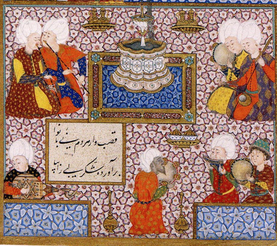 Müzisyen minyatürü (1539) (Süleymanname,