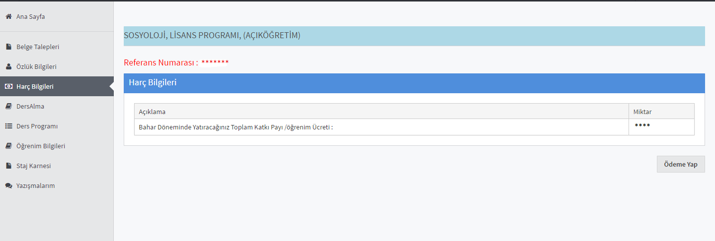 4. ADIM: ÖDEME İŞLEMİNİ TAMAMLAMA Halkbank şubelerinden/atm lerinden ya da Sanal Post tan ödeme işlemini gerçekleştirebilirsiniz.