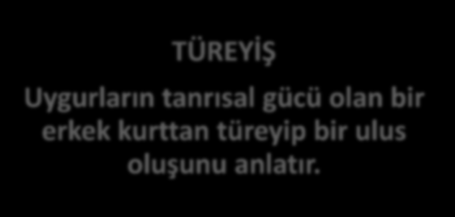 UYGURLAR GÖÇ Kutsal taşlarını Çine kaptıran Uygurların büyük bir kıtlık neticesine yurtlarını terk