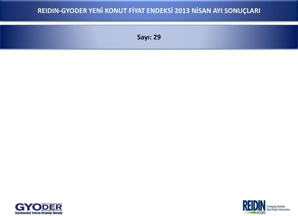 ENDEKSİ 2013