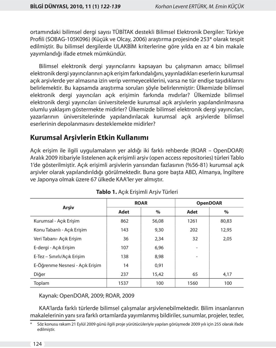 Bu bilimsel dergilerde ULAKBİM kriterlerine göre yılda en az 4 bin makale yayımlandığı ifade etmek mümkündür.