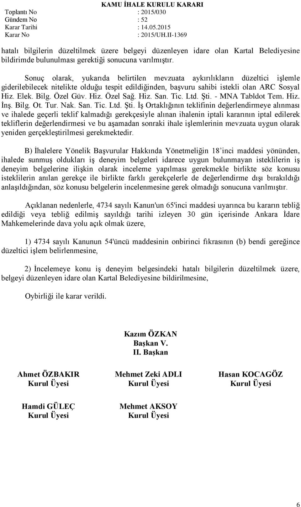 Hiz. San. Tic. Ltd. Şti.